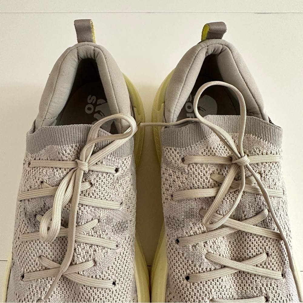 NWOT Sorel Women's Explorer Blitz Stride Lace Sneakers in Grey & White sz US 9.5 - Picture 9 of 16